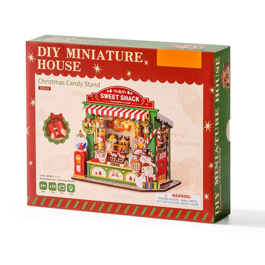 ROLIFE - PUZZLE 3D BOIS - Confiseries de Noël - DS043 - Golemites - Rokr
