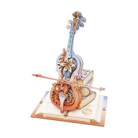 ROKR - PUZZLE 3D BOIS - ROKR | Violon Mécanique Édition Limitée - AMK63M - Golemites - Rokr