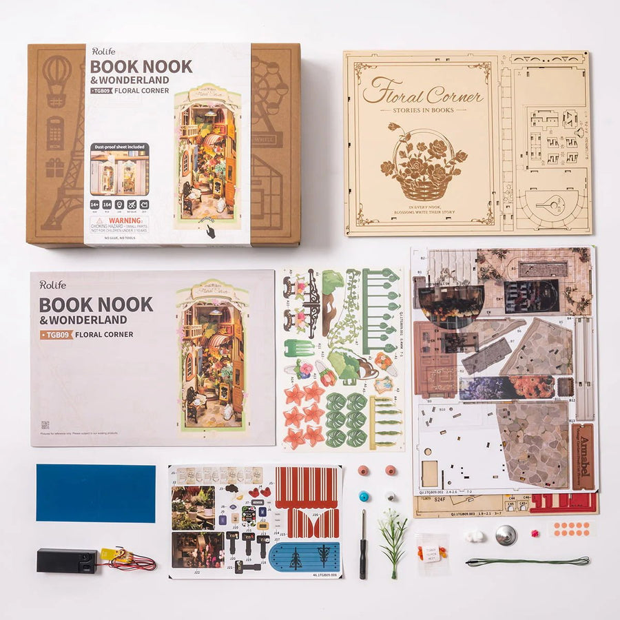 ROLIFE - Book nook - Book nook | Le Fleuriste - TGB09 - Golemites - Rokr