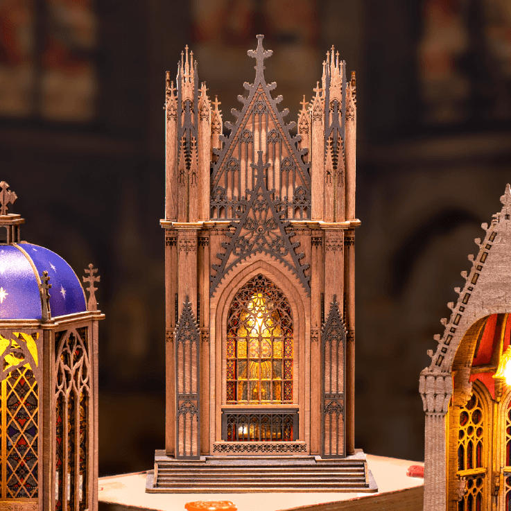 Cathédrale gothique lumineuse Rolife TGA01