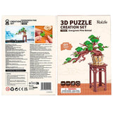 ROBOTIME - PUZZLE 3D - Maquette Bois | Bonsai TG510 - TG510 - Golemites - Rokr