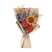 ROWOOD - PUZZLE 3D BOIS - Maquette Bois | Bouquet de Fleurs - TW01H - Golemites - Rokr