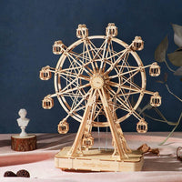 ROLIFE - PUZZLE 3D BOIS - Grande roue musicale - TGN01 - Golemites - Rokr