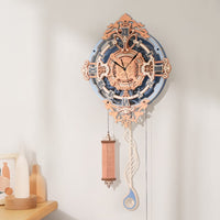ROKR - PUZZLE 3D BOIS - Horloge Murale Romantic Note - LC701 - Golemites - Rokr