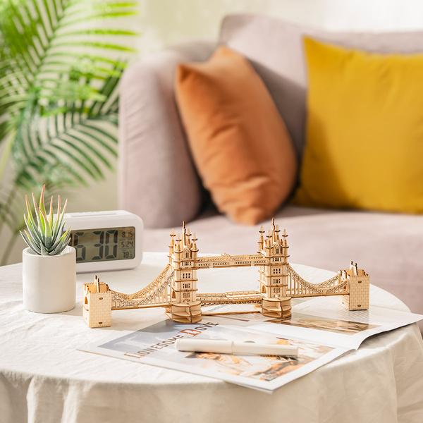 ROLIFE - PUZZLE 3D BOIS - Puzzle 3D bois | 3D Tower Bridge - TG412 - Golemites - Rokr