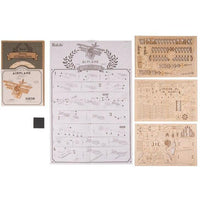 ROLIFE - PUZZLE 3D BOIS - Puzzle 3D bois | Avion - TG301 - Golemites - Rokr