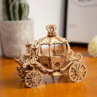 ROLIFE - PUZZLE 3D BOIS - Puzzle 3D bois | Carrosse de princesse - TG302 - Golemites - Rokr