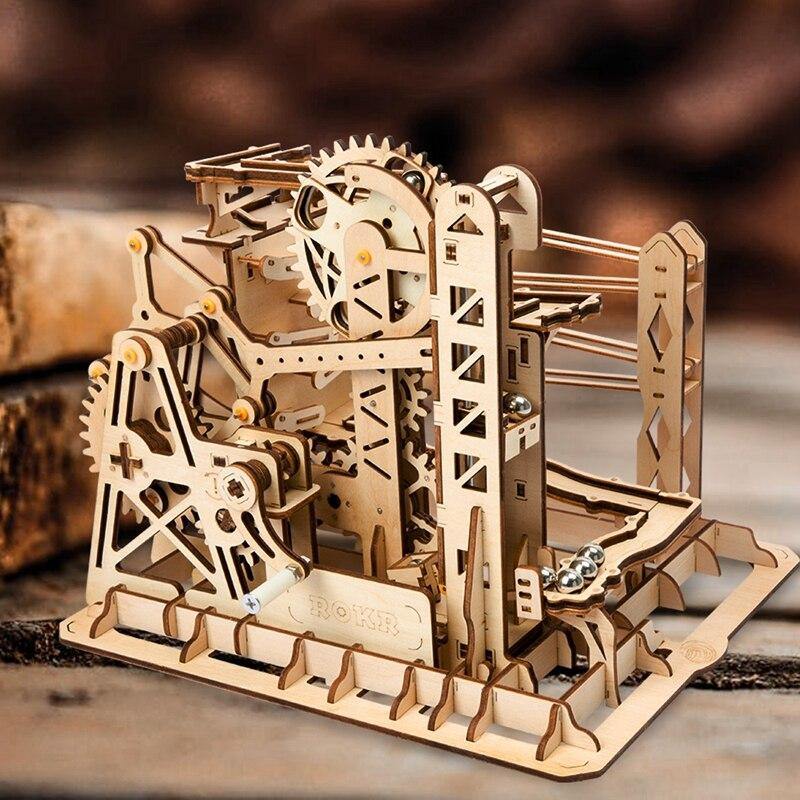 RoWood Puzzle 3D en Bois Circuit de Billes - Maquette Mécanique en Bois a  Construire - Construction Bois Modelisme Maquette Adulte - Cadeaux pour  Adultes Et Ados : : Jeux et Jouets