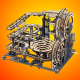 ROKR - PUZZLE 3D BOIS - Puzzle 3d Bois | Circuit à billes Night City - 14:29#LGA01;200007763:100015076 - Golemites - Rokr