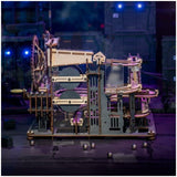 ROKR - PUZZLE 3D BOIS - Puzzle 3d Bois | Circuit à billes Night City - 14:29#LGA01;200007763:100015076 - Golemites - Rokr