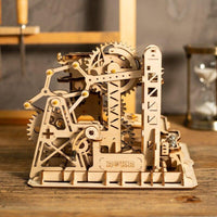 ROKR - PUZZLE 3D BOIS - Puzzle 3d bois | Circuit à billes Tower Coaster - LG504 - Golemites - Rokr