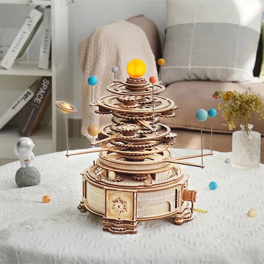 ROKR - Maquettes et jouets d'astronomie - Puzzle 3D | Système Solaire Mécanique - ST001 - Golemites - Rokr