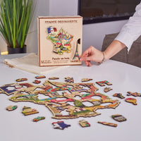 Golemites - Puzzle 3D en bois - PUZZLE EN BOIS - Puzzle Bois | France Découverte - France - Golemites - Rokr