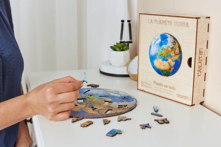 Golemites - Puzzle 3D en bois - PUZZLE EN BOIS - Puzzle Bois | La Planète Terra - Terra - Golemites - Rokr