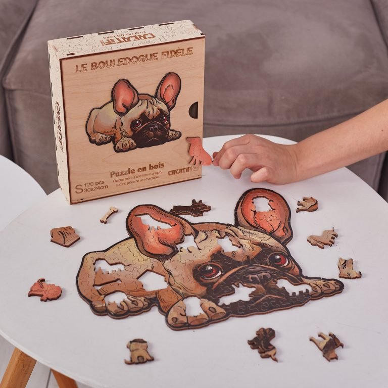 Puzzles en bois Puzzles en forme d'animaux pour adultes Puzzle
