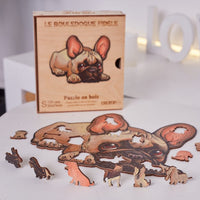 Golemites - Puzzle 3D en bois - Puzzles classiques - Puzzle Bois | Le Bouledogue Fidèle - bouledogue - Golemites - Rokr