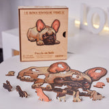 Golemites - Puzzle 3D en bois - Puzzles classiques - Puzzle Bois | Le Bouledogue Fidèle - bouledogue - Golemites - Rokr