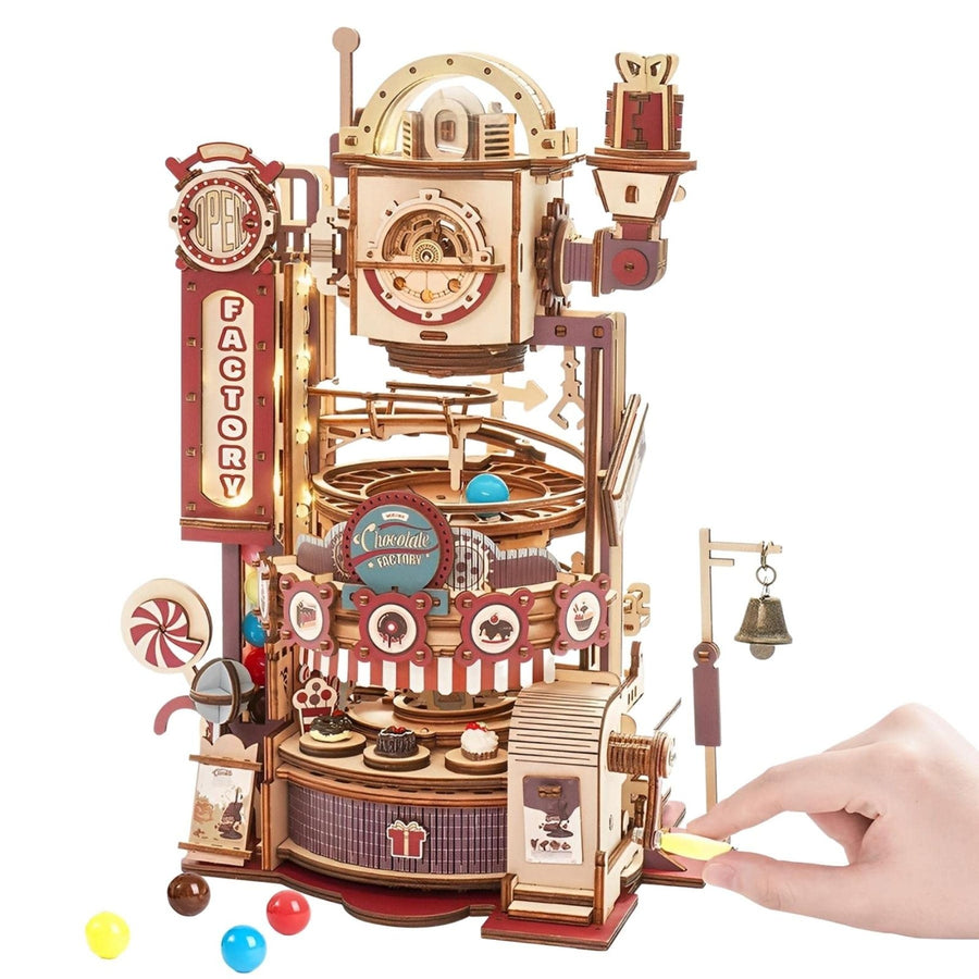 ROKR - PUZZLE 3D BOIS - ROKR | Chocolate Factory - LGA02 - Golemites - Rokr