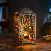 ROLIFE - PUZZLE 3D BOIS - ROLIFE | Book Nook Garden House - TGB06 - Golemites - Rokr