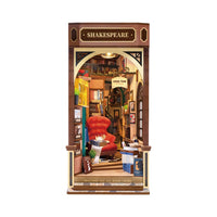 ROLIFE - PUZZLE 3D BOIS - ROLIFE | Book Nook Librairie Shakespeare - Tgb07 - Golemites - Rokr