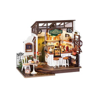 ROLIFE - PUZZLE 3D BOIS - ROLIFE | Diorama Le Café n°17 DG162 - DG162 - Golemites - Rokr