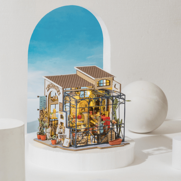 ROLIFE - PUZZLE 3D BOIS - ROLIFE | Le Magasin de Fleurs d’Émilie - DG145 - Golemites - Rokr