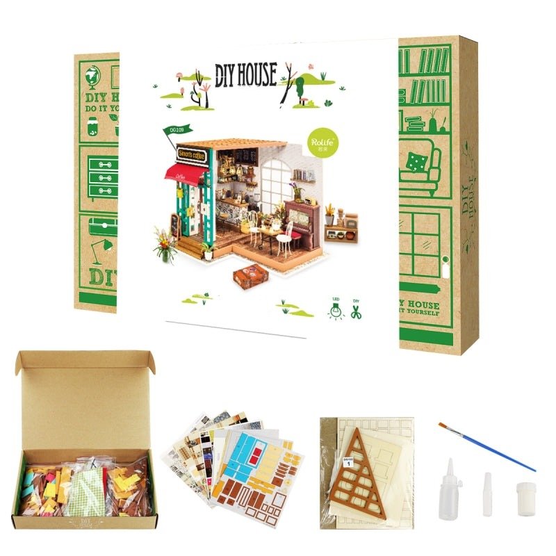 Golemites - Rokr - PUZZLE 3D BOIS - ROLIFE | Simon's Coffee DG109 - DG109 - Golemites - Rokr