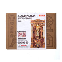 Emballage du kit Book Nook Rolife Bibliothèque des Merveilles TGB16