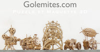 Le top 5 des meilleurs puzzles 3D mécaniques ROKR - Golemites - Rokr