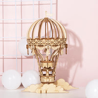 Puzzle 3D en bois Montgolfière Rolife TG406 pour enfant