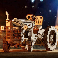 Puzzle 3D mécanique Tracteur en bois Rokr LK401