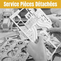 Planche en bois pour maquettes à assembler