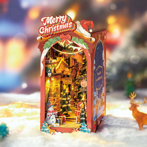 ROLIFE - Book nook - Book nook | Scène de Noël - TGC06 - Golemites - Rokr