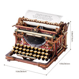 Machine à écrire mécanique Magic LK703C Rokr