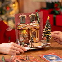 ROLIFE - Book nook - Book nook | Scène de Noël - TGC06 - Golemites - Rokr