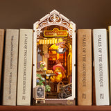 Book Nook Holiday Café TGB15, vue latérale sur la cour intérieure