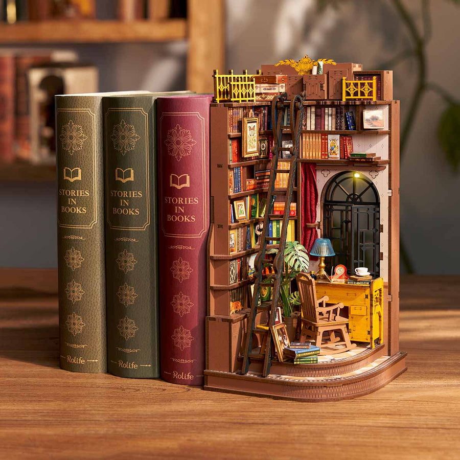 ROLIFE - Book nook - Coin de lecture silencieux - TGE02 - Golemites - Rokr