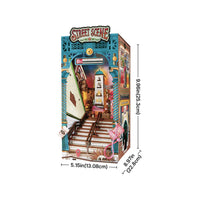 Emballage du kit Book Nook Rolife Scène de Rue TGB13