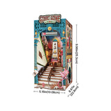 Emballage du kit Book Nook Rolife Scène de Rue TGB13
