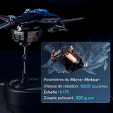 ROLIFE - PUZZLE 3D - Puzzle 3D mécanique Raie Manta - MI06 - Golemites - Rokr