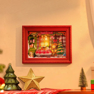 Cadre réveillon de Noël