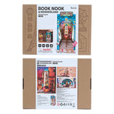 Schéma d'assemblage du Book Nook Scène de Rue TGB13