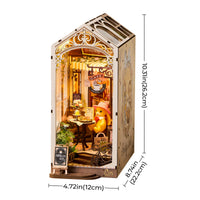Emballage du kit Book Nook Rolife Holiday Café TGB15