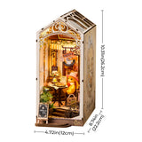 Emballage du kit Book Nook Rolife Holiday Café TGB15