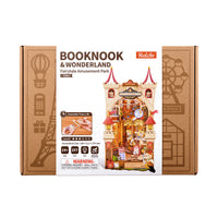 Emballage du kit Book Nook Rolife Parc d'Attractions Féerique TGB17