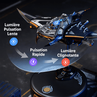 ROLIFE - PUZZLE 3D - Puzzle 3D mécanique Raie Manta - MI06 - Golemites - Rokr