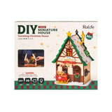 ROLIFE - PUZZLE 3D BOIS - Chalet de Noël - DS036 - Golemites - Rokr