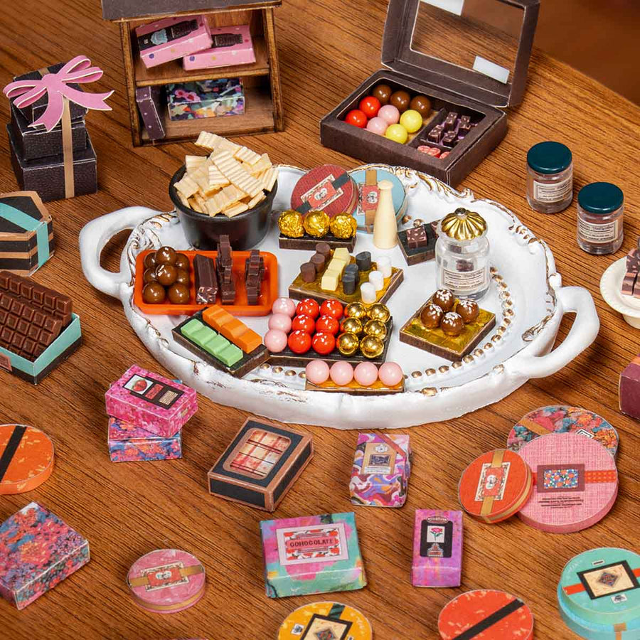 Maison miniature La Chocolaterie de Henri Rolife DG174 – maquette en bois, photo 3