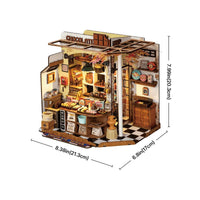 Maison miniature La Chocolaterie de Henri Rolife DG174 – maquette en bois, photo 7