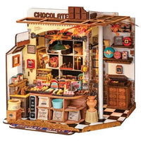 ROLIFE - maison de poupées - Maquette en bois la Chocolaterie de Henri - DG174 - Golemites - Rokr